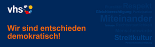 Logo für das Positionspapier Wir sind entschieden Demokratisch des BVVs